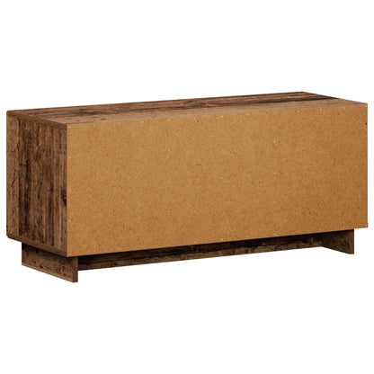 vidaXL TV Stand 90 x 34.5 x 40 cm Old Wood Engineered Wood