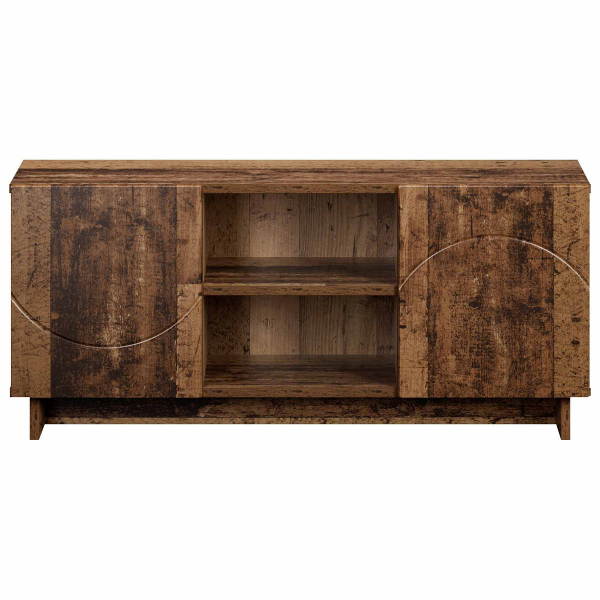 vidaXL TV Stand 90 x 34.5 x 40 cm Old Wood Engineered Wood