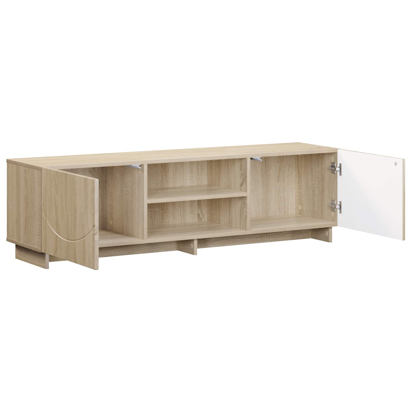 vidaXL TV Stand 140 x 34.5 x 40 cm Sonoma Oak Engineered Wood