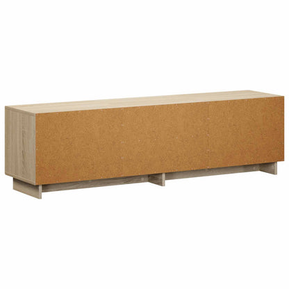 vidaXL TV Stand 140 x 34.5 x 40 cm Sonoma Oak Engineered Wood