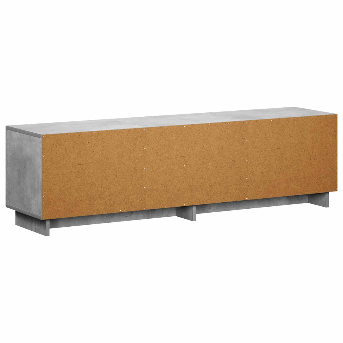 vidaXL TV Stand 140 x 34.5 x 40 cm Concrete Grey Engineered Wood