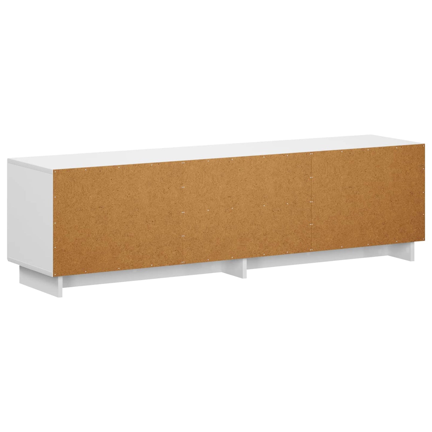 vidaXL TV Stand 140 x 34.5 x 40 cm High Gloss White Engineered Wood