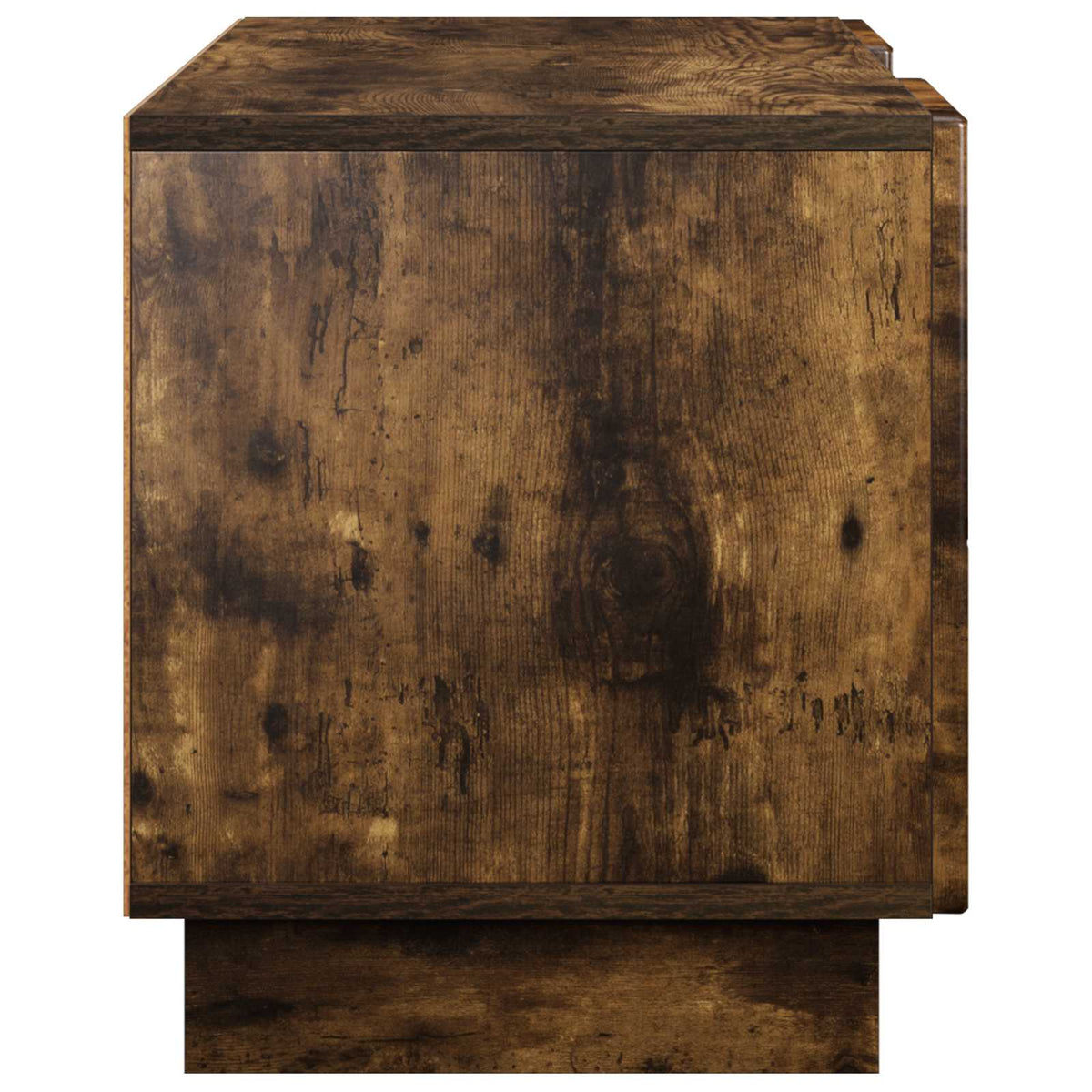vidaXL TV Stand 140 x 34.5 x 40 cm Smoked Oak Engineered Wood