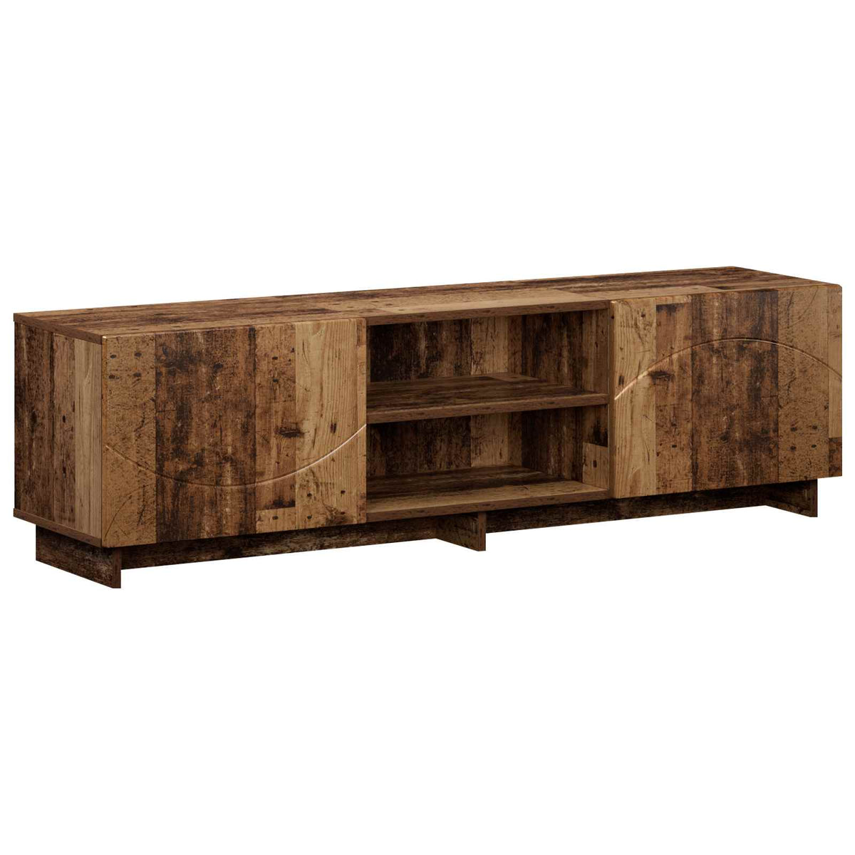 vidaXL TV Stand 140 x 34.5 x 40 cm Old Wood Engineered Wood