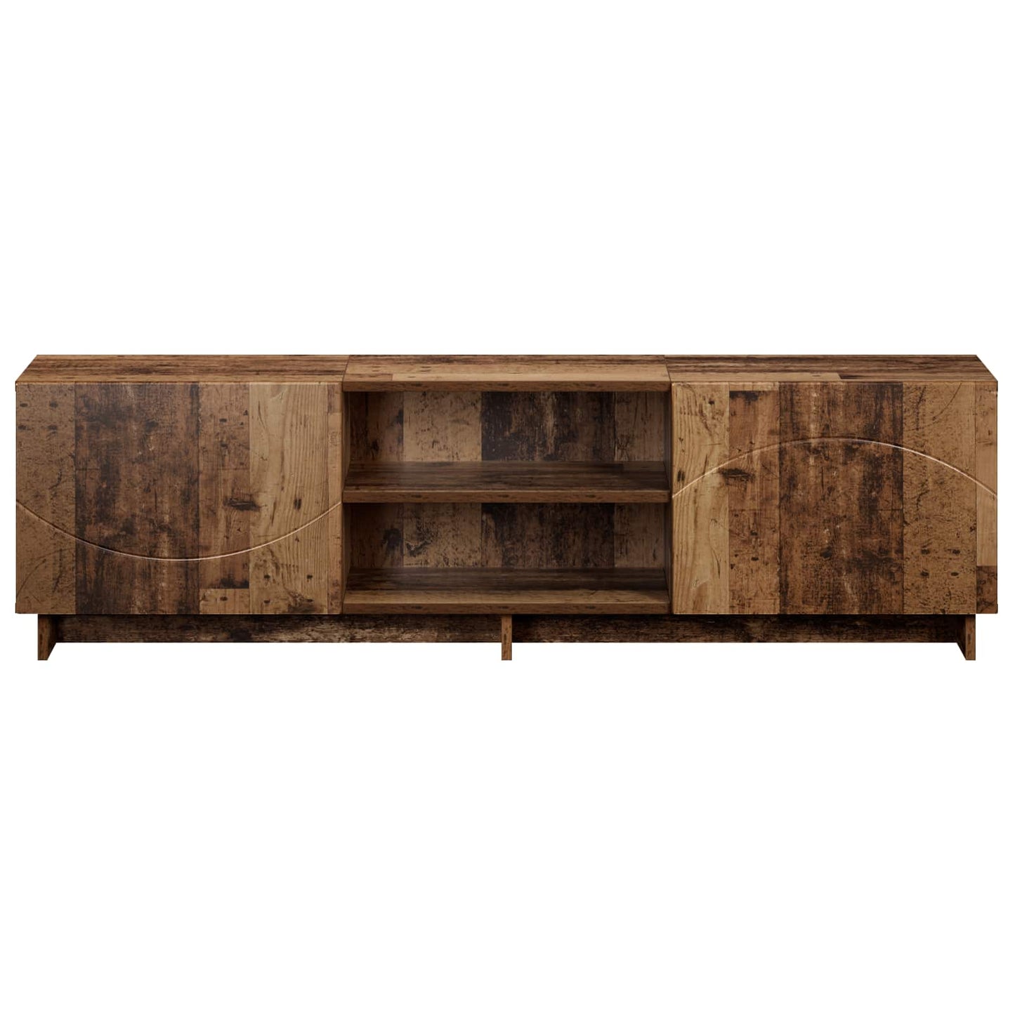 vidaXL TV Stand 140 x 34.5 x 40 cm Old Wood Engineered Wood