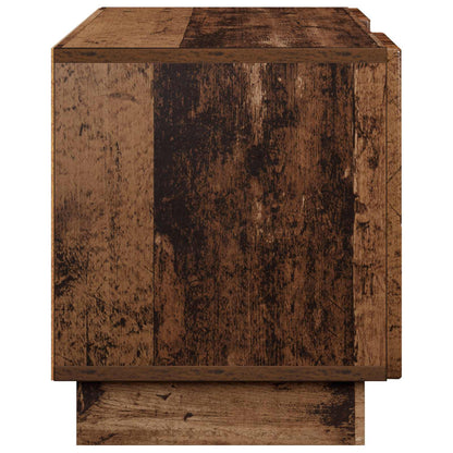 vidaXL TV Stand 140 x 34.5 x 40 cm Old Wood Engineered Wood