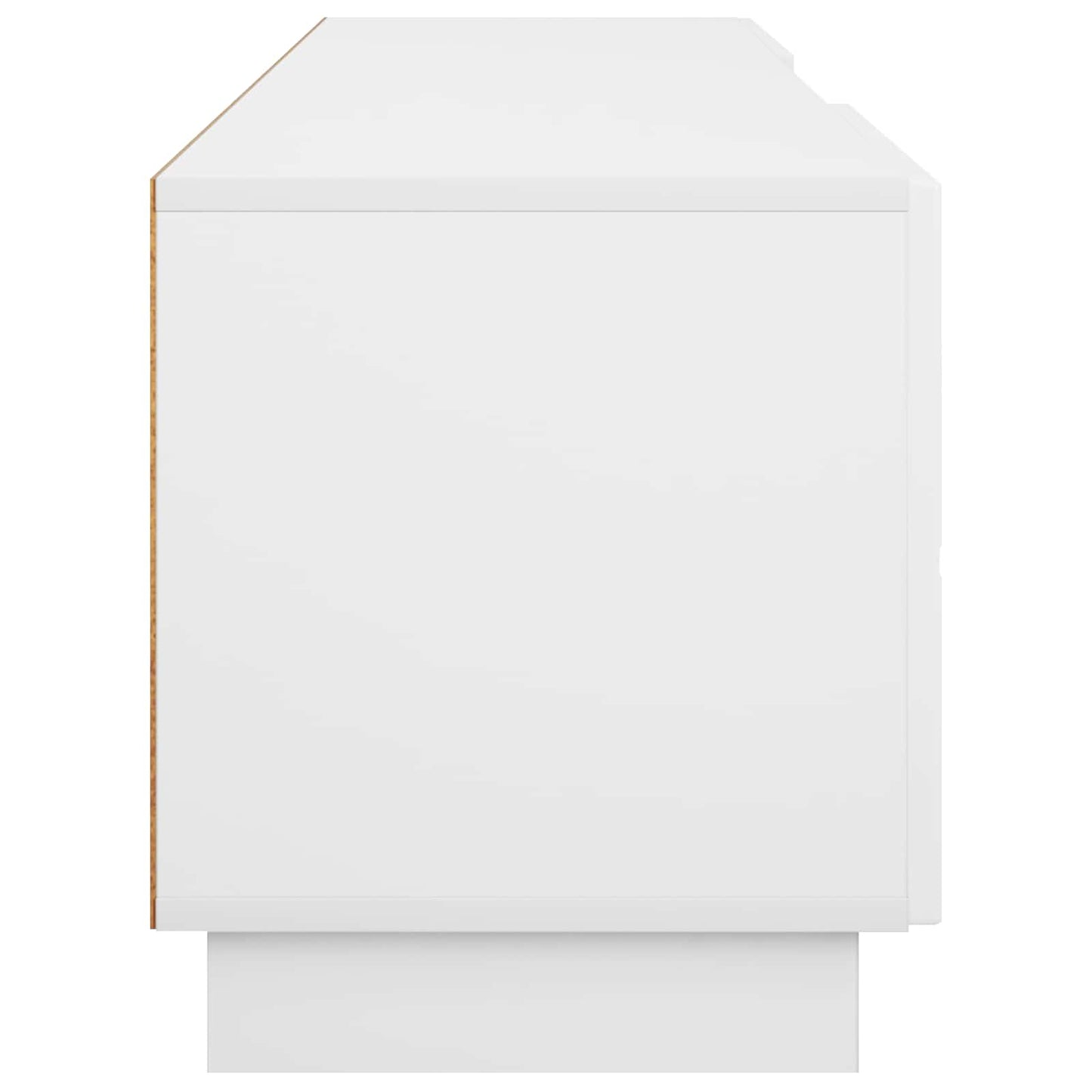 vidaXL TV Stand 180 x 34.5 x 40 cm White Engineered Wood