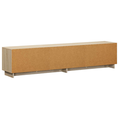 vidaXL TV Stand 180 x 34.5 x 40 cm Sonoma Oak Engineered Wood