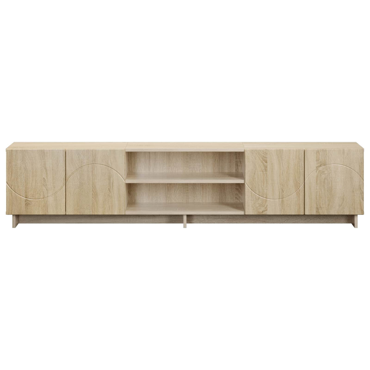 vidaXL TV Stand 180 x 34.5 x 40 cm Sonoma Oak Engineered Wood