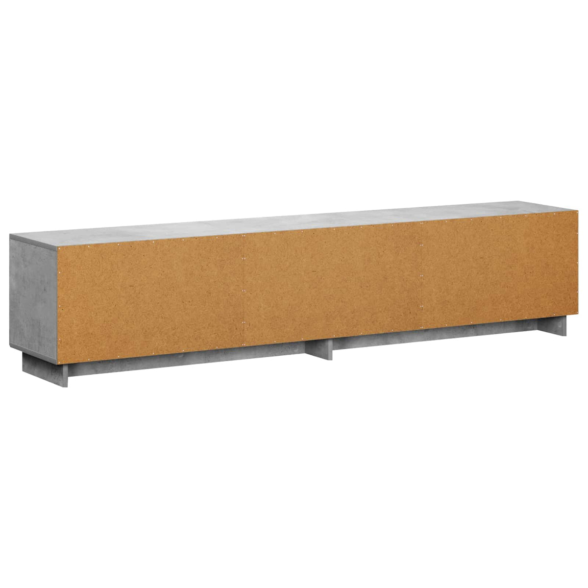 vidaXL TV Stand 180 x 34.5 x 40 cm Concrete Grey Engineered Wood