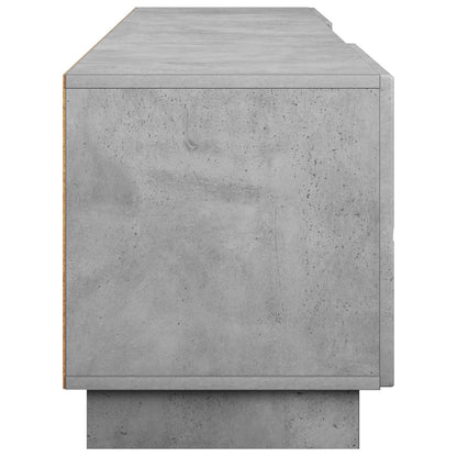 vidaXL TV Stand 180 x 34.5 x 40 cm Concrete Grey Engineered Wood