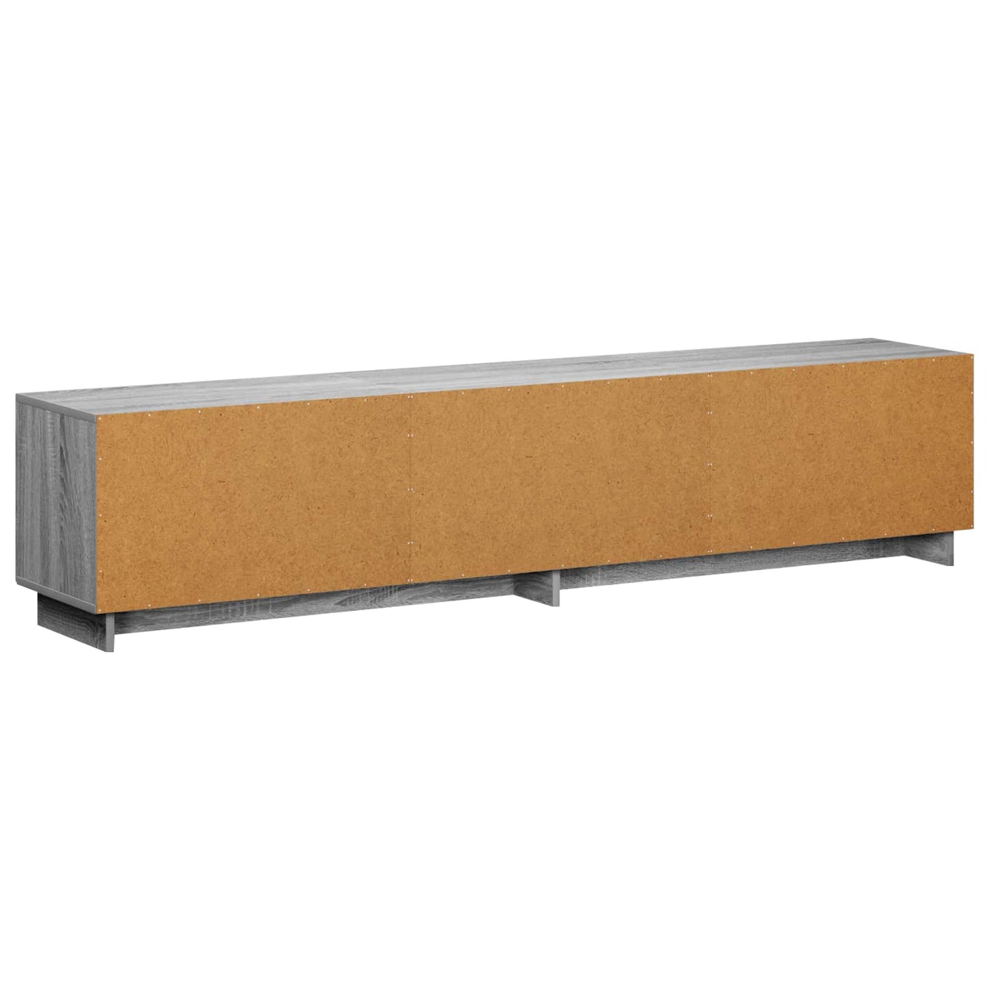 vidaXL TV Stand 180 x 34.5 x 40 cm Grey Sonoma Engineered Wood