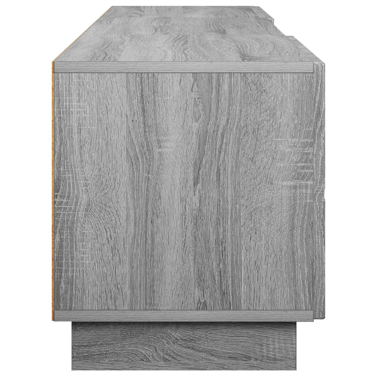vidaXL TV Stand 180 x 34.5 x 40 cm Grey Sonoma Engineered Wood