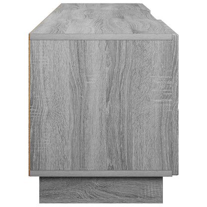 vidaXL TV Stand 180 x 34.5 x 40 cm Grey Sonoma Engineered Wood