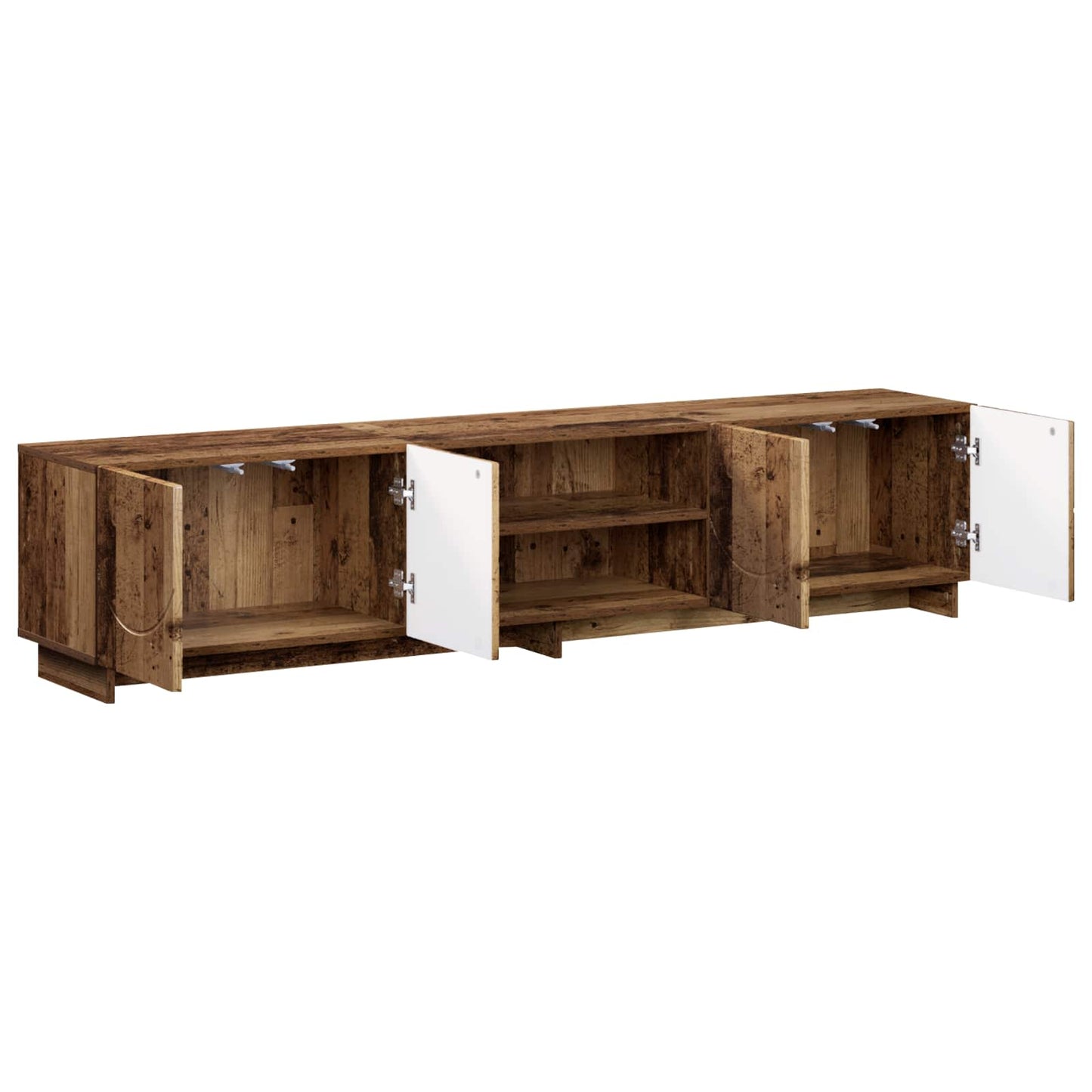 vidaXL TV Stand 180 x 34.5 x 40 cm Old Wood Engineered Wood