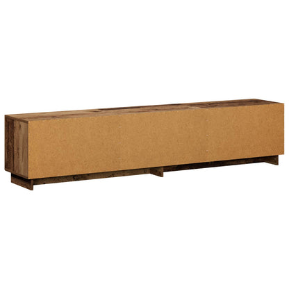 vidaXL TV Stand 180 x 34.5 x 40 cm Old Wood Engineered Wood