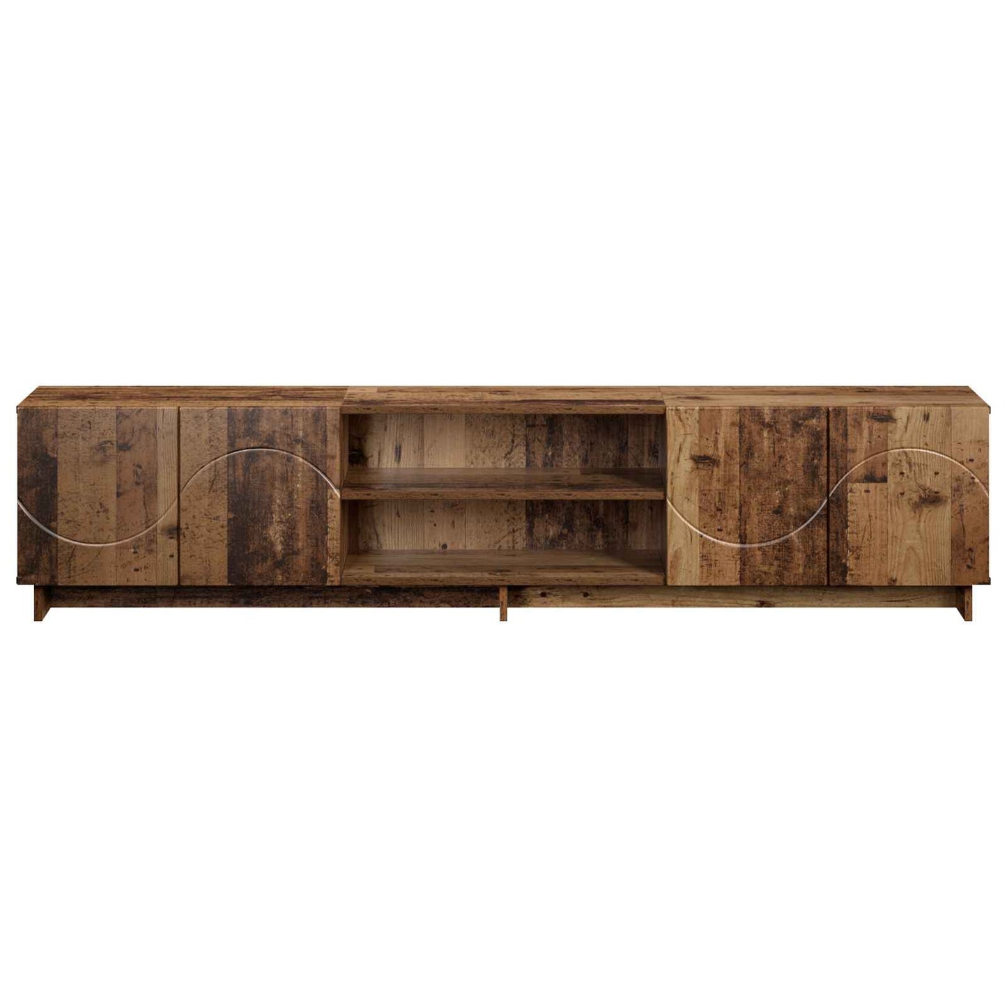 vidaXL TV Stand 180 x 34.5 x 40 cm Old Wood Engineered Wood
