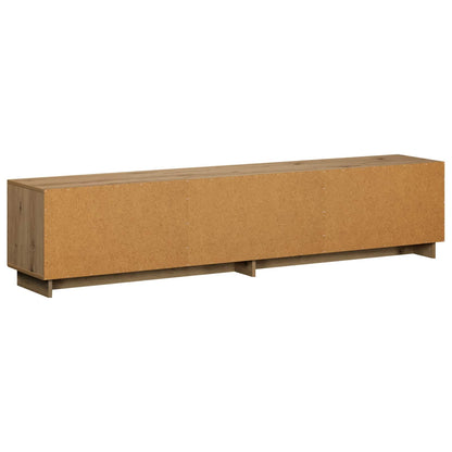 vidaXL TV Stand 180 x 34.5 x 40 cm Artisan Oak Engineered Wood