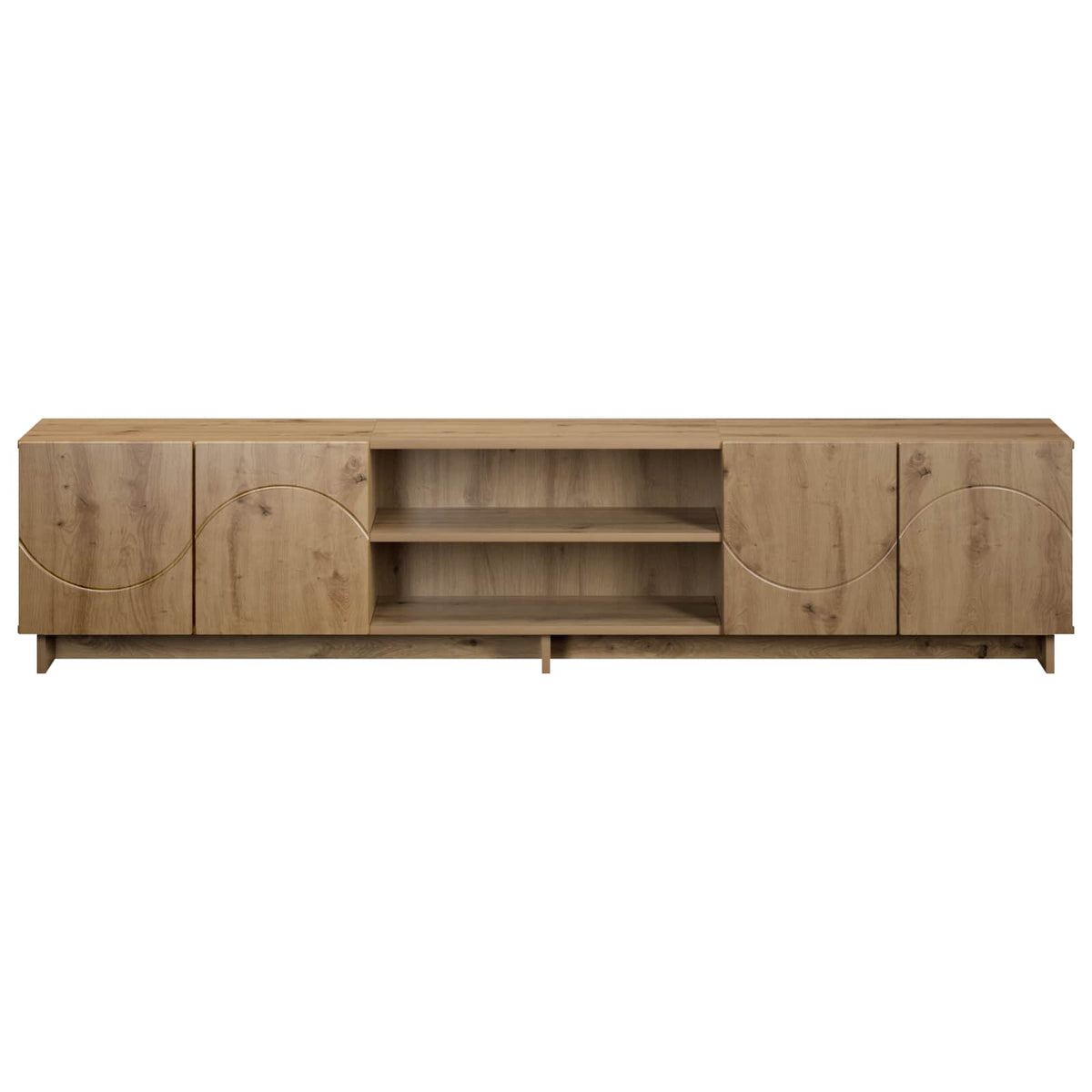 vidaXL TV Stand 180 x 34.5 x 40 cm Artisan Oak Engineered Wood