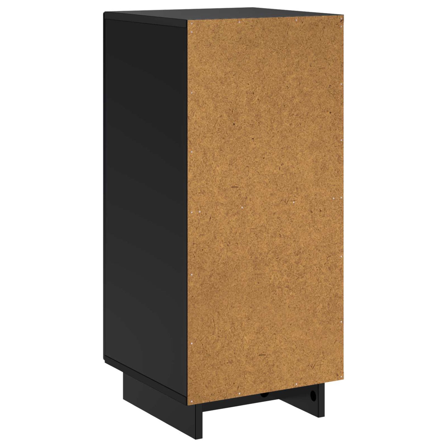 vidaXL Sideboard Black 33.5 x 34.5 x 75 cm Engineered Wood
