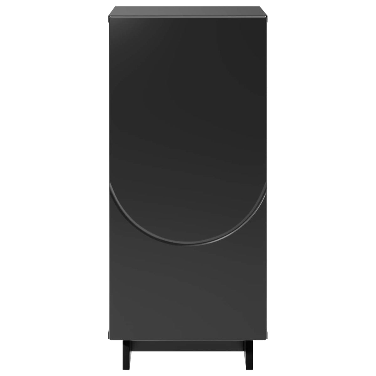 vidaXL Sideboard Black 33.5 x 34.5 x 75 cm Engineered Wood