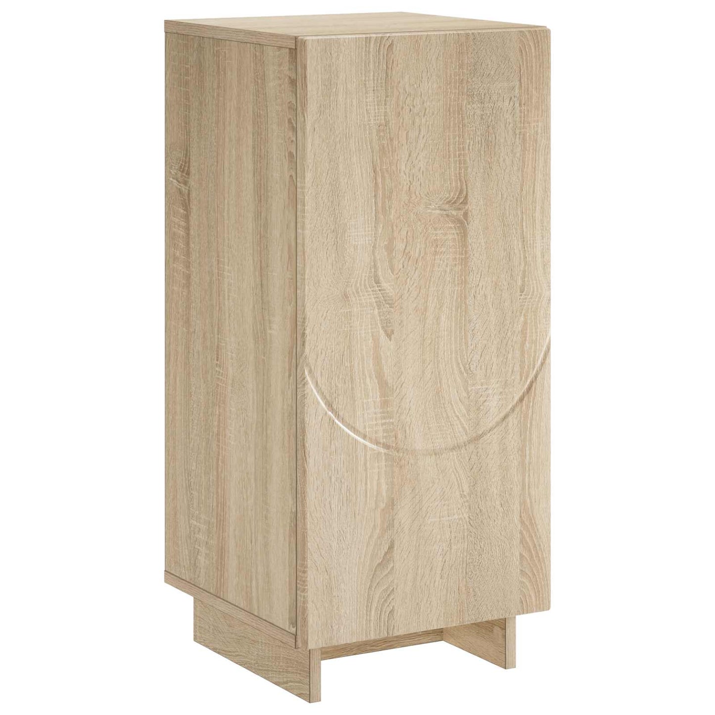 vidaXL Sideboard Sonoma Oak 33.5 x 34.5 x 75 cm Engineered Wood