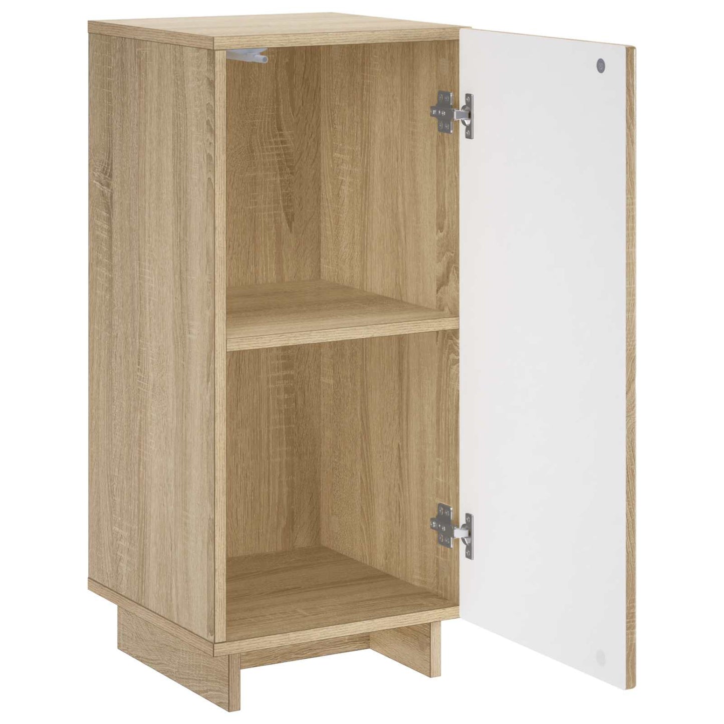 vidaXL Sideboard Sonoma Oak 33.5 x 34.5 x 75 cm Engineered Wood