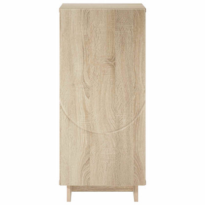 vidaXL Sideboard Sonoma Oak 33.5 x 34.5 x 75 cm Engineered Wood