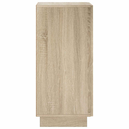 vidaXL Sideboard Sonoma Oak 33.5 x 34.5 x 75 cm Engineered Wood