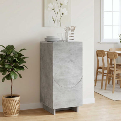 vidaXL Sideboard Concrete Grey 33.5 x 34.5 x 75 cm Engineered Wood