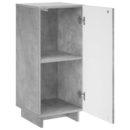 vidaXL Sideboard Concrete Grey 33.5 x 34.5 x 75 cm Engineered Wood
