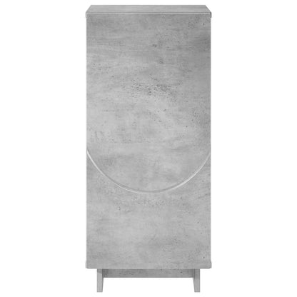vidaXL Sideboard Concrete Grey 33.5 x 34.5 x 75 cm Engineered Wood