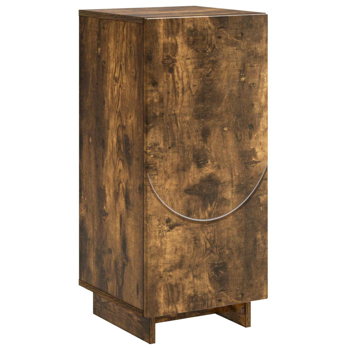 vidaXL Sideboard Smoked Oak 33.5 x 34.5 x 75 cm Engineered Wood