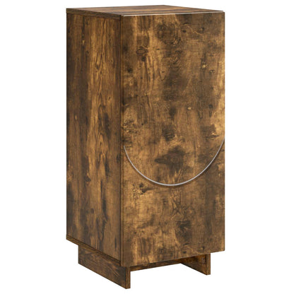vidaXL Sideboard Smoked Oak 33.5 x 34.5 x 75 cm Engineered Wood