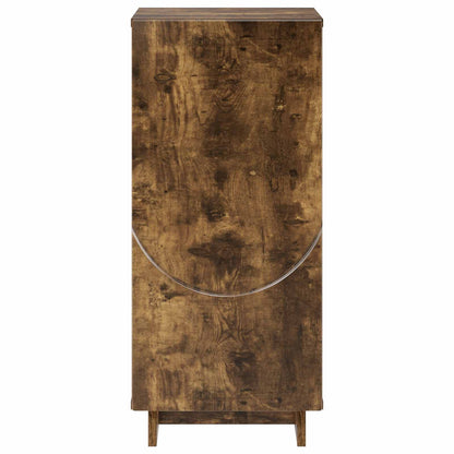 vidaXL Sideboard Smoked Oak 33.5 x 34.5 x 75 cm Engineered Wood
