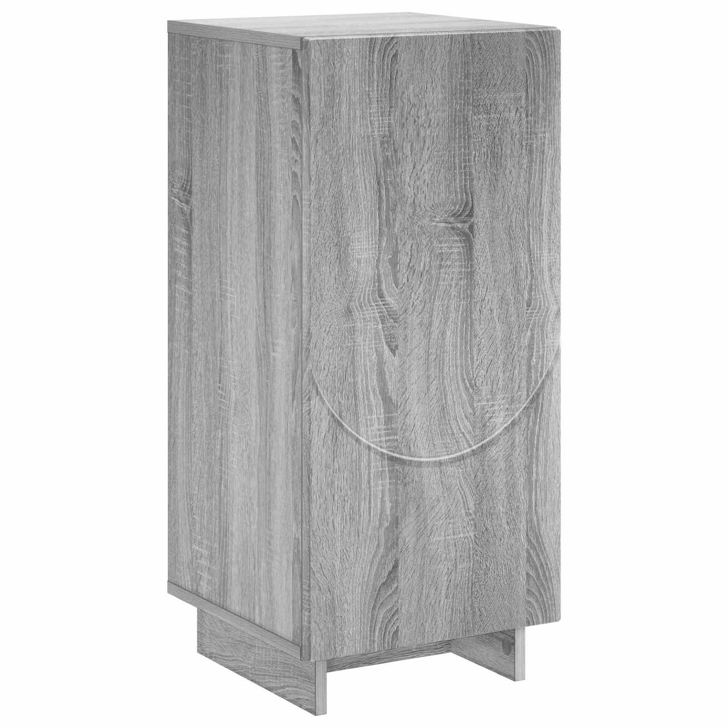 vidaXL Sideboard Grey Sonoma 33.5 x 34.5 x 75 cm Engineered Wood