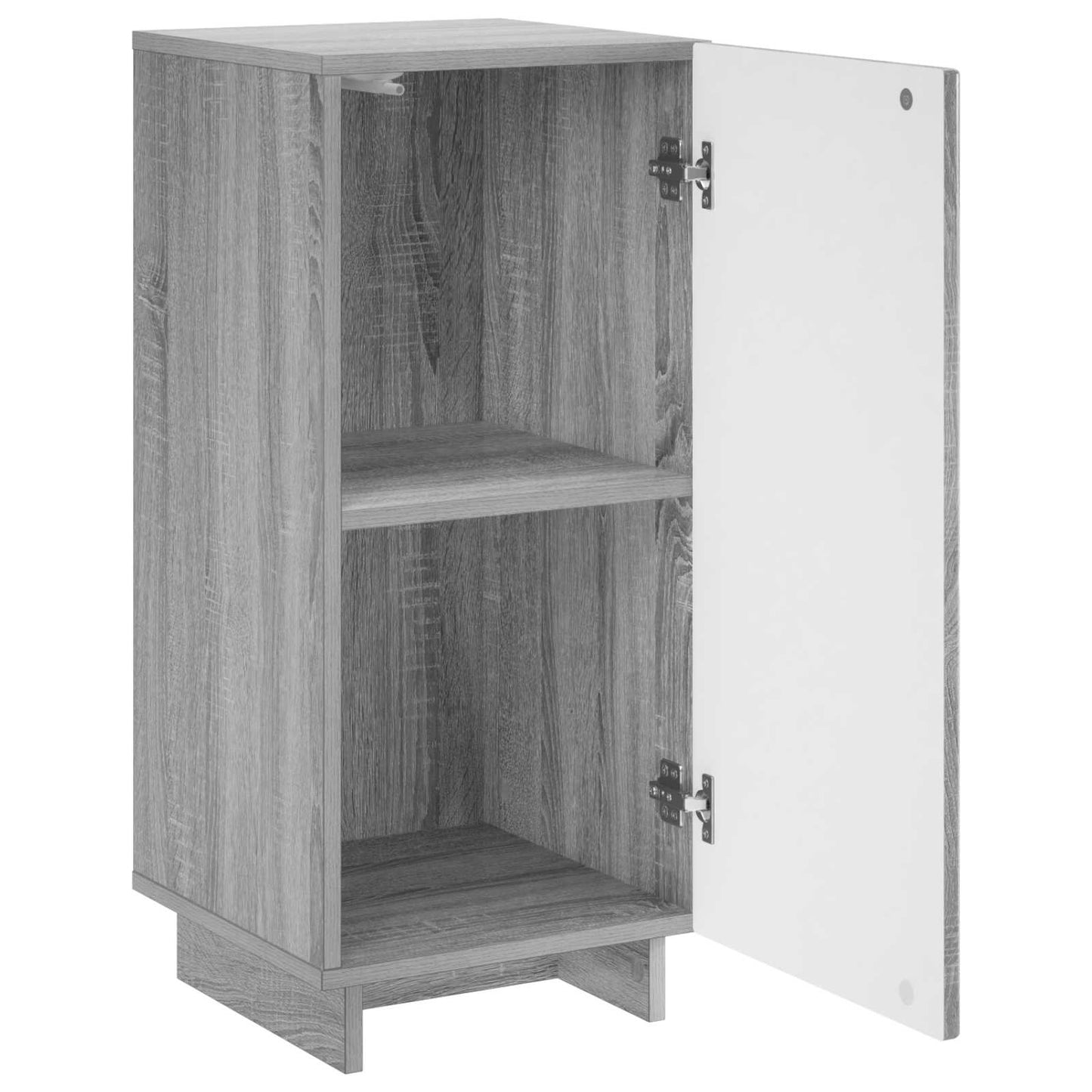 vidaXL Sideboard Grey Sonoma 33.5 x 34.5 x 75 cm Engineered Wood