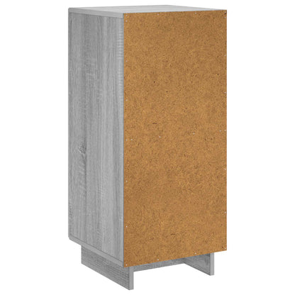 vidaXL Sideboard Grey Sonoma 33.5 x 34.5 x 75 cm Engineered Wood
