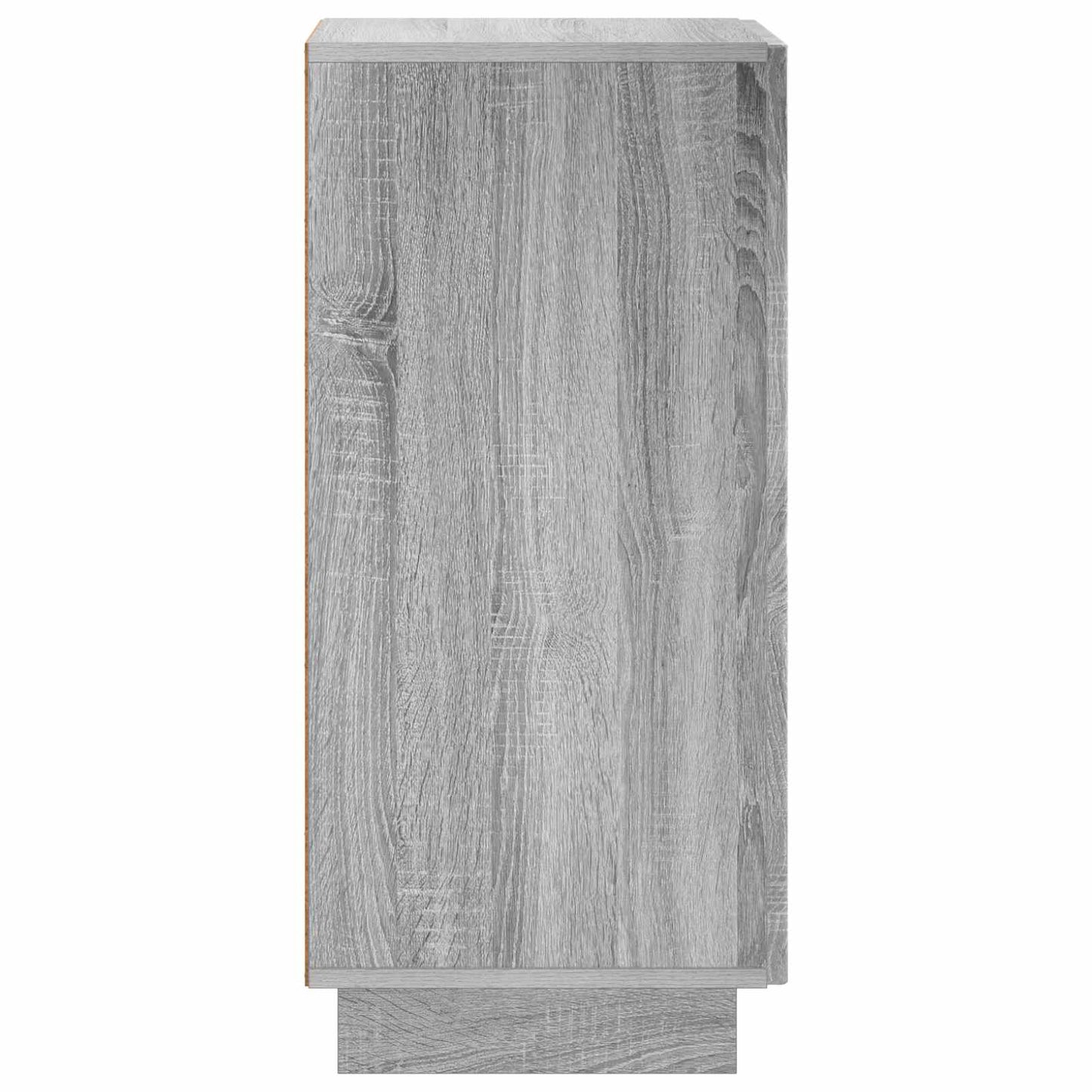 vidaXL Sideboard Grey Sonoma 33.5 x 34.5 x 75 cm Engineered Wood