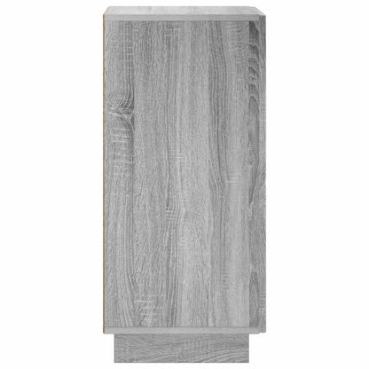 vidaXL Sideboard Grey Sonoma 33.5 x 34.5 x 75 cm Engineered Wood