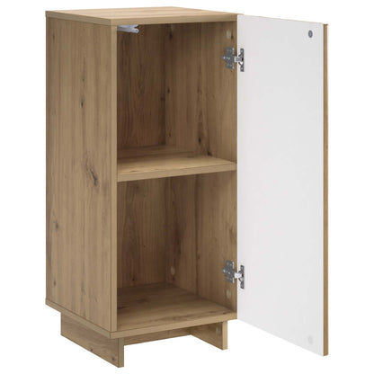 vidaXL Sideboard Artisan Oak 33.5 x 34.5 x 75 cm Engineered Wood