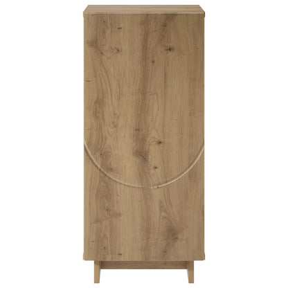 vidaXL Sideboard Artisan Oak 33.5 x 34.5 x 75 cm Engineered Wood