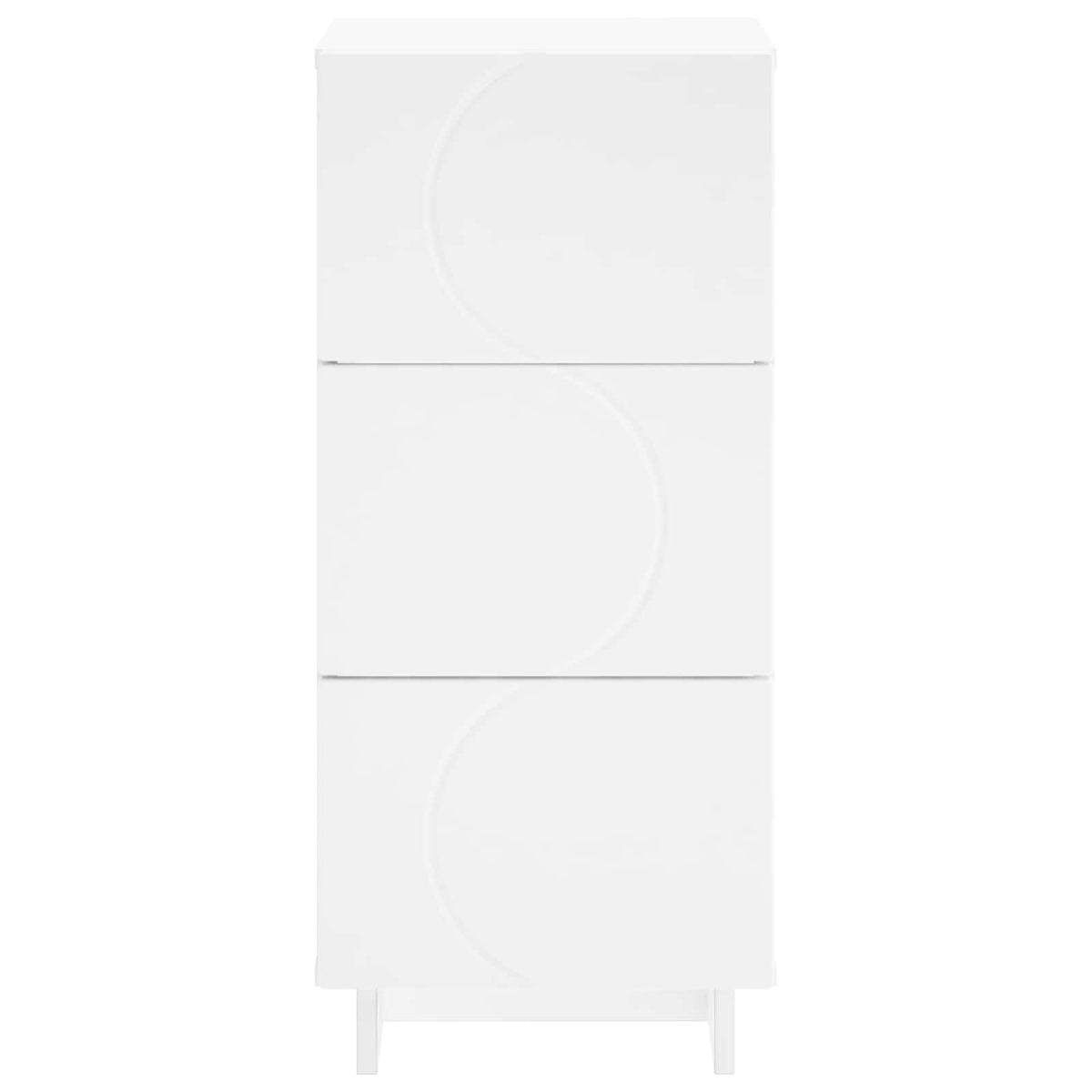 vidaXL Sideboard White 33.5 x 34.5 x 75 cm Engineered Wood