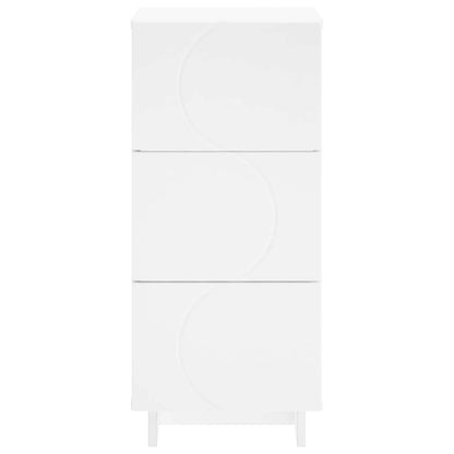 vidaXL Sideboard White 33.5 x 34.5 x 75 cm Engineered Wood