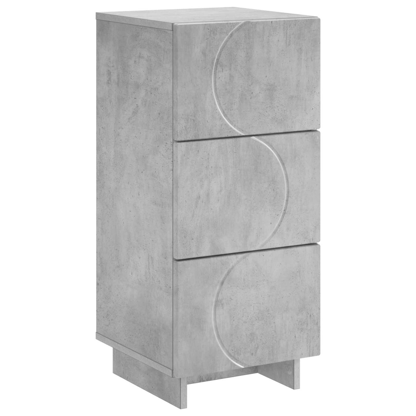 vidaXL Sideboard Concrete Grey 33.5 x 34.5 x 75 cm Engineered Wood