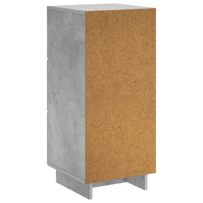 vidaXL Sideboard Concrete Grey 33.5 x 34.5 x 75 cm Engineered Wood