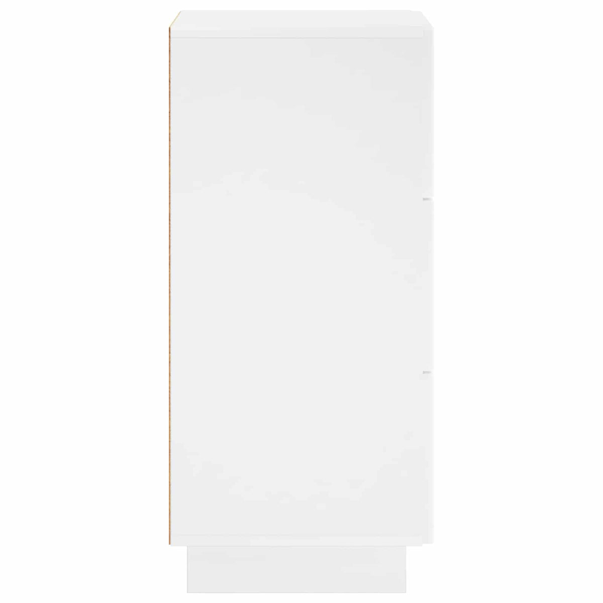 vidaXL Sideboard High Gloss White 33.5 x 34.5 x 75 cm Engineered Wood