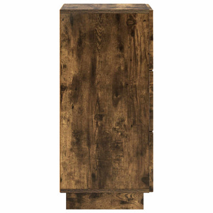 vidaXL Sideboard Smoked Oak 33.5 x 34.5 x 75 cm Engineered Wood