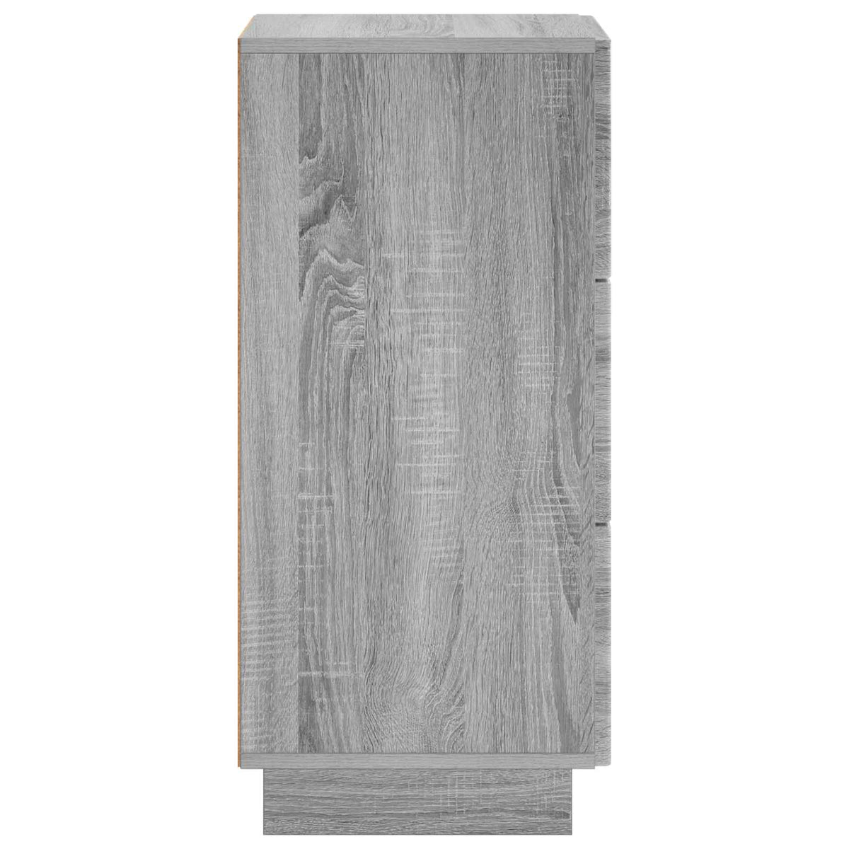 vidaXL Sideboard Grey Sonoma 33.5 x 34.5 x 75 cm Engineered Wood