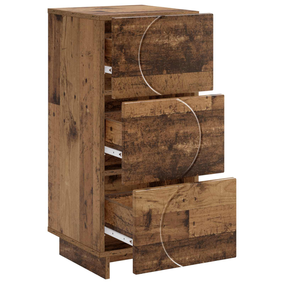 vidaXL Sideboard Old Wood 33.5 x 34.5 x 75 cm Engineered Wood
